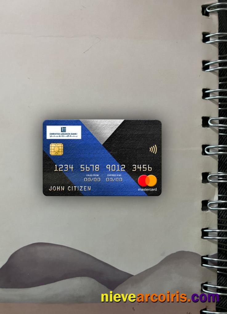 Lebanon Emirates Lebanon Bank mastercard photolook